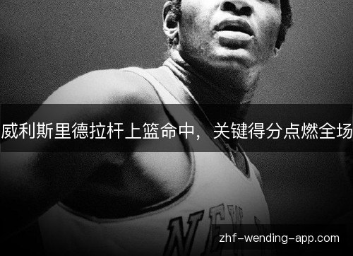 威利斯里德拉杆上篮命中,关键得分点燃全场 威利斯里德拉杆上篮命中,关键得分点燃全场